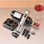 Imagen de SET ABRIDOR ELÉCTRICO PARA VINO MEAJORE 5 EN 1